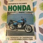 Motorfiets-techniek Honda cx, Motos, Modes d'emploi & Notices d'utilisation, Honda