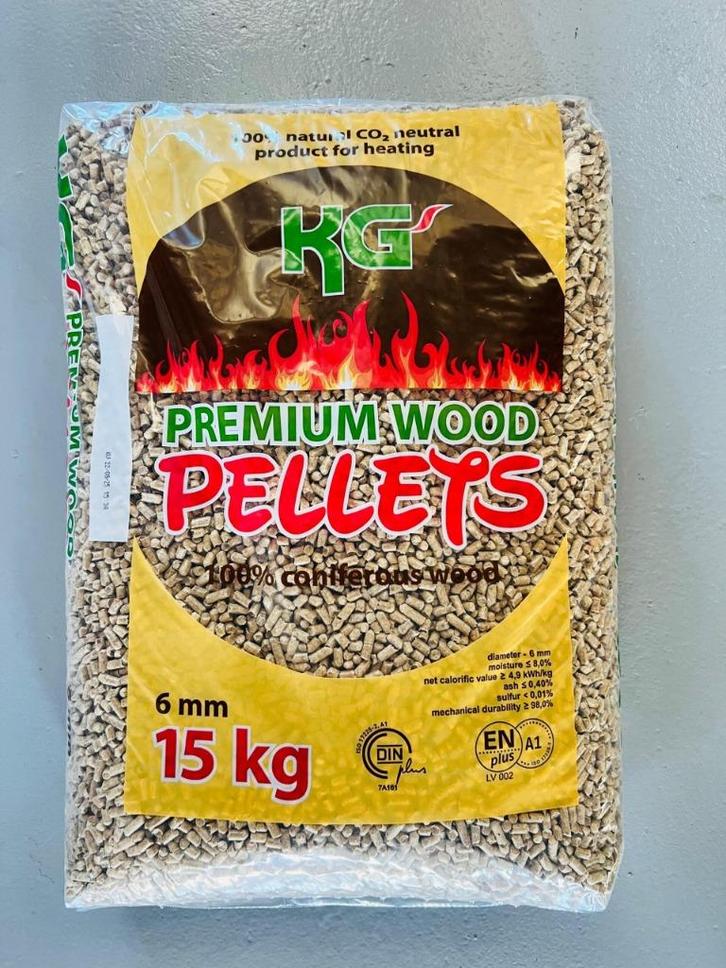PELLETS EN-plus A1 INCLUSIEF LEVERING - KEUZE UIT 6 SOORTEN, Tuin en Terras, Brandhout, Overige houtsoorten, Verzenden