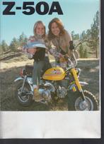 Brochure voor de Honda Monkey Z50A collectie voor minibikes, Boeken, Motoren, Verzenden, Gelezen