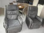 Electrische Relax stoelen 2stuks, Huis en Inrichting, Fauteuils, Ophalen, Minder dan 75 cm, Zo goed als nieuw, Stof