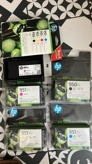 HP 951XL originele high-capacity gele inktcartridge, Ophalen, Zo goed als nieuw, Cartridge, HP