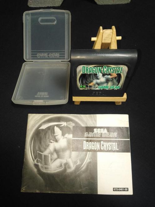 Sega Game Gear Game - Dragon Crystal - Cartridge + hoesje +, Games en Spelcomputers, Games | Sega, Gebruikt, Game Gear, Role Playing Game (Rpg)