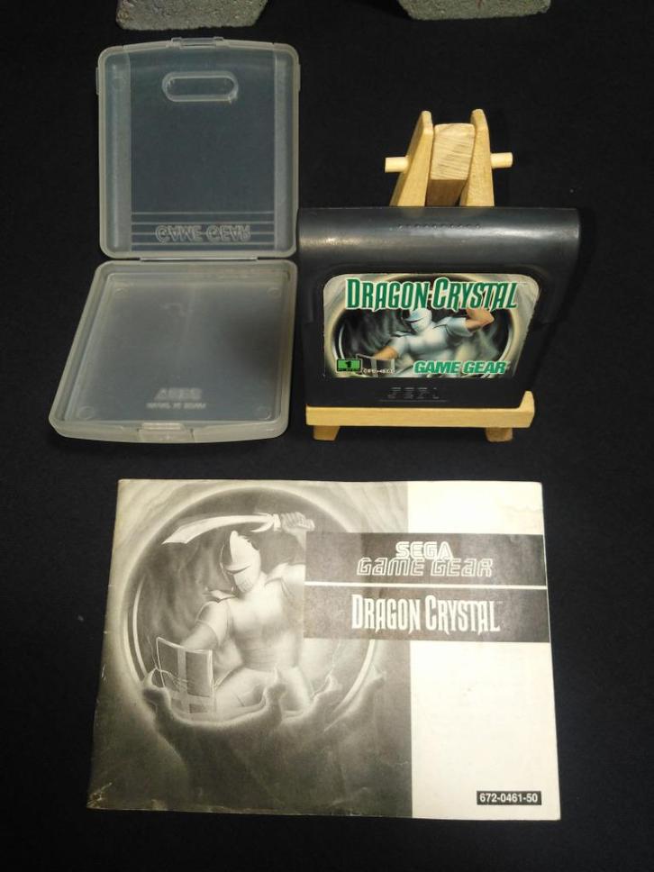 Sega Game Gear Game - Dragon Crystal - Cartridge + hoesje +, Games en Spelcomputers, Games | Sega, Gebruikt, Game Gear, Role Playing Game (Rpg)