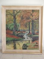 Groot schilderij op doek, Ophalen