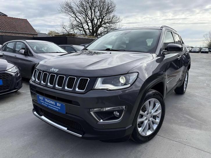 Jeep Compass 1.3 TURBO NAVI LEDER CAMERA DAB CARPLAY FULL LE, Autos, Jeep, Entreprise, Achat, Compass, ABS, Caméra de recul, Airbags