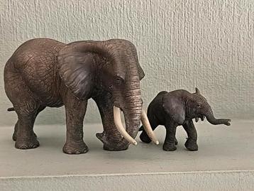 Schleich olifant met baby beschikbaar voor biedingen