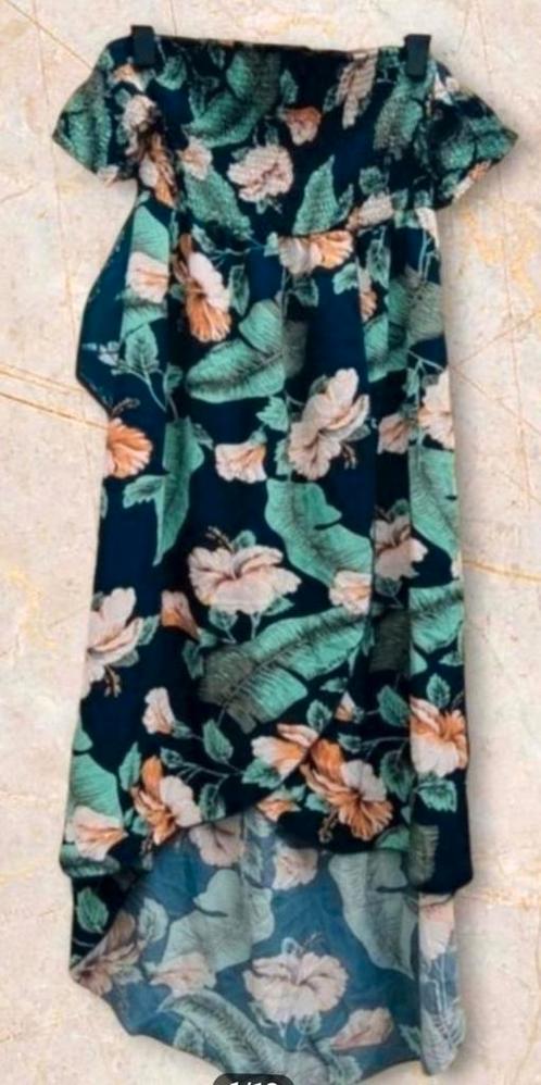 ✨️KORTING‼️ SHEIN Zomerjurk Maat 44 In Topstaat✨️, Kleding | Dames, Jurken, Zo goed als nieuw, Maat 42/44 (L), Groen, Onder de knie