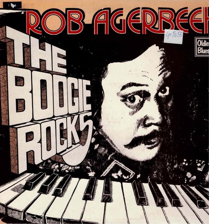 Vinyl, LP   -   Rob Agerbeek – The Boogie Rocks, Cd's en Dvd's, Vinyl | Overige Vinyl, Overige formaten, Ophalen of Verzenden