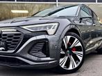 Audi Q8 e-tron SPORTBACK S-LINE 55 / PANO / FULL LEATHER / /, Auto's, Audi, Automaat, Gebruikt, Zwart, Parkeersensor