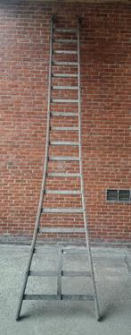 Ladder hout 2 delig, 4150mm per deel, Doe-het-zelf en Bouw, Ophalen, Ladder