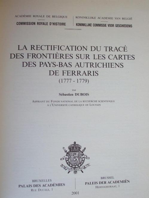 La rectification de la route des frontières sur les cartes d, Livres, Atlas & Cartes géographiques, Comme neuf, Enlèvement ou Envoi