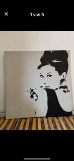Vintage IKEA canvassen Audrey Hepburn, Ophalen
