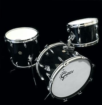 Gretsch 1960 Round Badge Progressive Jazz set 20.14.12., Enlèvement, Utilisé, Autres marques