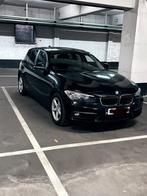 BMW 118 automatique a vendre, Auto's, BMW, 1 Reeks, Zwart, Leder, Diesel