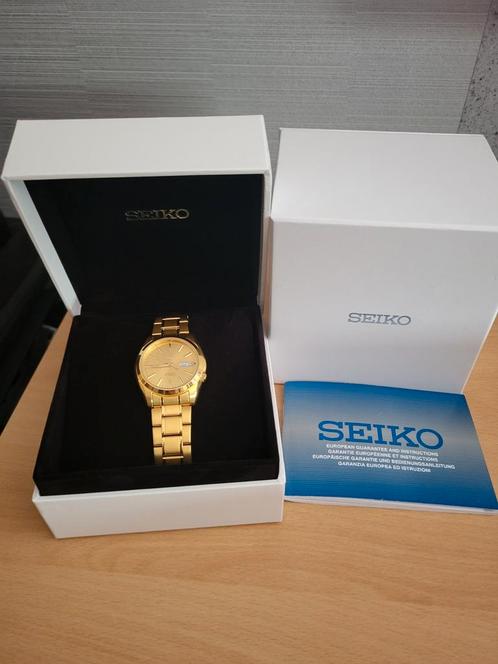 Seiko 5 SNKL48K1 Herenhorloge automatisch 21 jewels, Handtassen en Accessoires, Horloges | Heren, Nieuw, Seiko, Ophalen of Verzenden