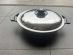 AMC Ovenschotel, Huis en Inrichting, Kookpan of Snelkookpan, Inox, Gebruikt, Keramische plaat