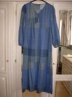 Lang blauw kleed met lange mouwen, Blauw, Maat 42/44 (L), Ophalen of Verzenden, Zo goed als nieuw