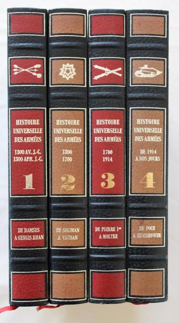 ~~Histoire Universelle Des Armées~~ Deel 1-2-3-4.Prachtstaat beschikbaar voor biedingen