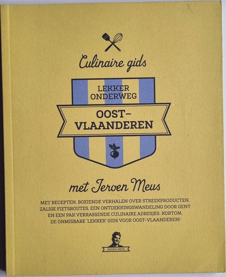 Culinaire gids Oost-Vlaanderen - Jeroen Meus - 2015, Boeken, Kookboeken, Nieuw, Voorgerechten en Soepen, Hoofdgerechten, Tapas, Hapjes en Dim Sum