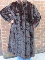 TE KOOP: (NERTS)BONTMANTEL  in perfecte staat, Bruin, Maat 42/44 (L), Zo goed als nieuw, Ophalen