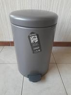 Brabantia NewIcon Vuilbak - 20 l - Mineral Concrete Grey, Huis en Inrichting, Met pedaal, Ophalen of Verzenden, Zo goed als nieuw