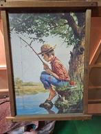 SCHILDERIJ VAN HET VISSERTJE, Ophalen of Verzenden
