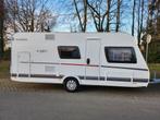 Nagelnieuwe Dethleffs 495 C GO (stapelbed) + Voortent, Caravans en Kamperen, Caravans, Particulier, Dwars-stapelbed, Dethleffs