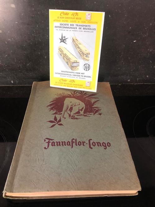 EXPO 1958 - Côte d'Or - Faunaflor-Congo, Verzamelen, Merken en Reclamevoorwerpen, Zo goed als nieuw, Overige typen, Ophalen of Verzenden