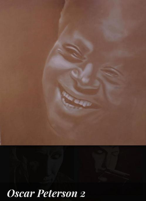 Oscar Peterson, Antiek en Kunst, Kunst | Schilderijen | Modern, Ophalen of Verzenden