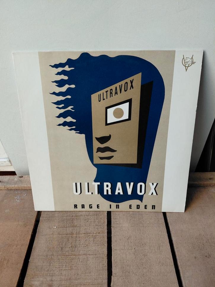 Ultravox – Rage in Eden (LP, 1981, Chrysalis), Cd's en Dvd's, Vinyl | Overige Vinyl, Gebruikt, Ophalen of Verzenden