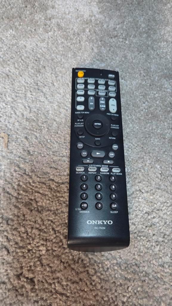 Onkyo afstandsbediening RC-762 Origineel!, TV, Hi-fi & Vidéo, Télécommandes, Comme neuf, Originale, Récepteur ou Amplificateur