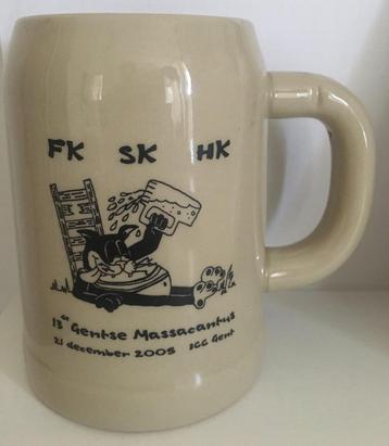 Bierpot Bierpul 13de Massacantus FK SK HK Gent 21 dec. 2005 beschikbaar voor biedingen