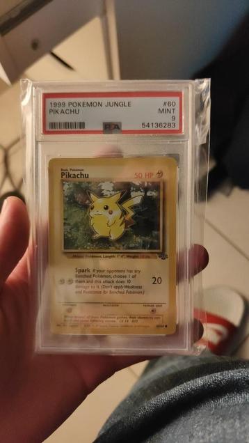 Pikachu édition jungle PSA9  beschikbaar voor biedingen