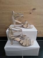 Escarpins ouverts, beige/strass sur le dessus, 39, Pumps, Beige, Marco Tozzi, Ophalen of Verzenden