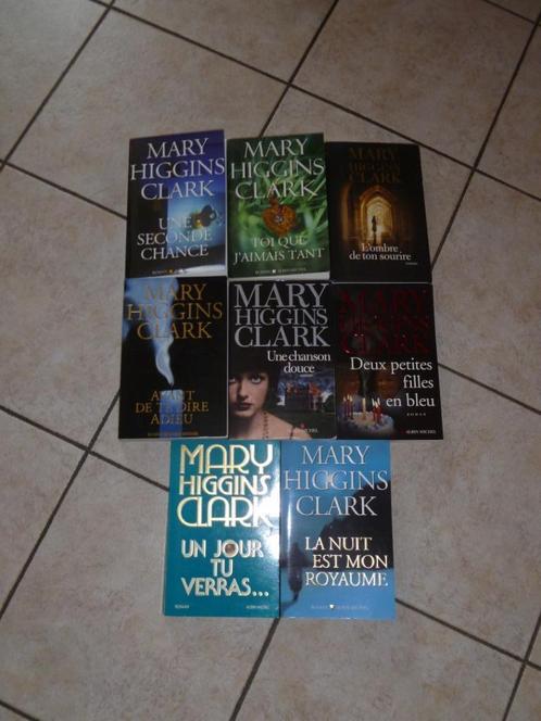 Très beaux romans de MARY HIGGINS CLARK (lot ou separé), Livres, Romans, Comme neuf, Europe autre, Enlèvement