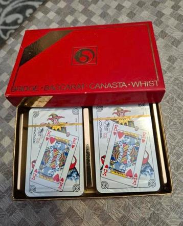 Vintage speelkaarten Bridge/ Baccarat/Canasta/Whist nieuw  beschikbaar voor biedingen