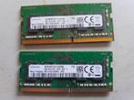 samsung 2 x 4gb ramgeheugen DDR4 2400 mhz, Computers en Software, RAM geheugen, Ophalen, DDR4, Zo goed als nieuw, Laptop