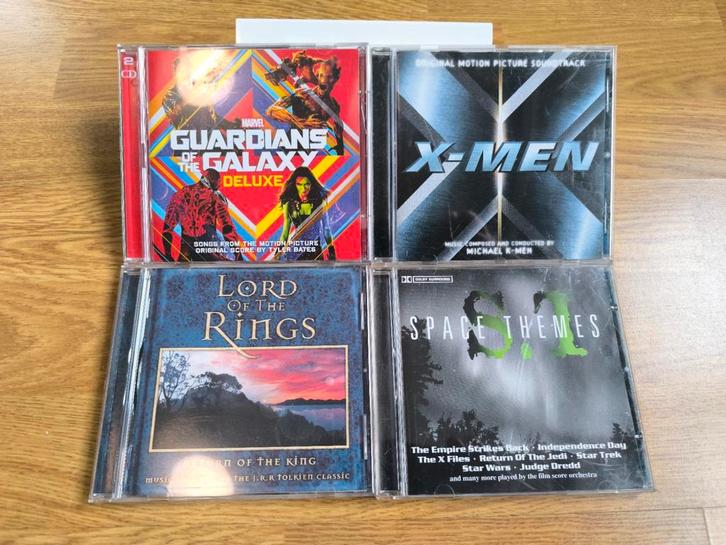 Filmmuziek cd's - space themes-x men-lord of the ring, Cd's en Dvd's, Cd's | Filmmuziek en Soundtracks, Zo goed als nieuw, Ophalen of Verzenden