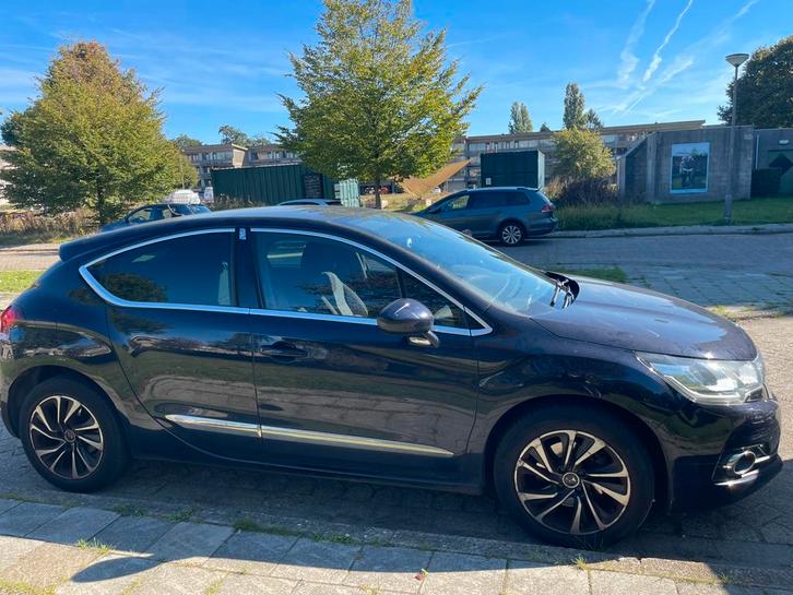 DS 4 2016, Auto's, DS, Particulier, DS 4, Benzine, Euro 6, 5 deurs, Automaat, Zwart, Onderhoudsboekje, Ophalen