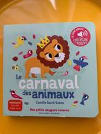 Le carnaval des animaux, Boeken, Ophalen, Zo goed als nieuw, Uitklap-, Voel- of Ontdekboek, Camille Saint-Saëns