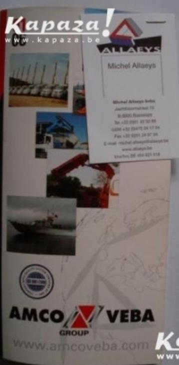 Brochure Amco Veba 2006 Nissan/Renault/Iveco/MAN/Daf..., Envoi, Neuf, Renault