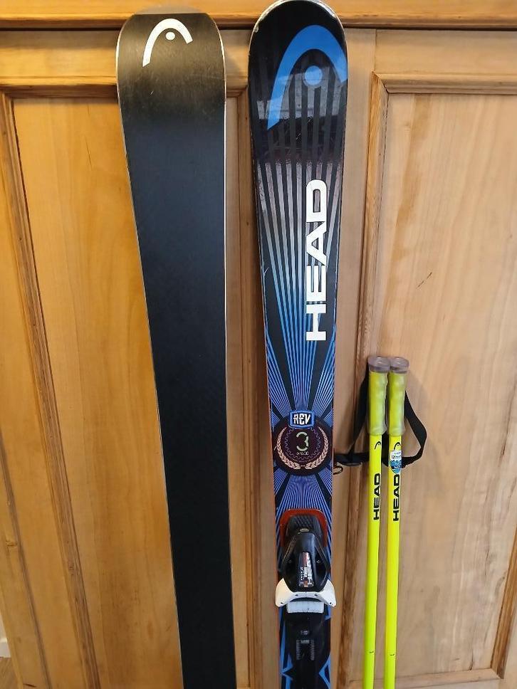 Ski, Sport en Fitness, Skiën en Langlaufen, Gebruikt, Ski's, Ski, Head, 160 tot 180 cm, Ophalen