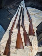 4 fusils de chasse 

.19ème, Collections