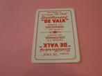 Oude speelkaart Distilleerderij De Valk  Scheldewindeke (67), Ophalen of Verzenden, Zo goed als nieuw, Speelkaart(en)