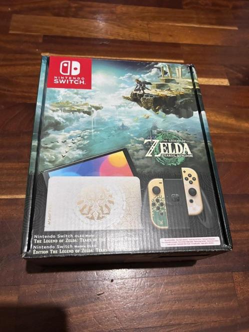 Nintendo switch oled edition zelda complète, Games en Spelcomputers, Spelcomputers | Nintendo Switch, Zo goed als nieuw, Switch OLED