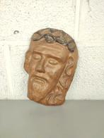 Terracotta Jezus hoofd van Poterie Biron, Antiek en Kunst, Ophalen of Verzenden