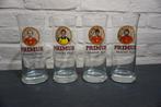 4 primus glazen rode duivels, Verzamelen, Ophalen of Verzenden, Bierglas