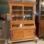 BLACK FRIDAY Buffetkast €695 NU VOOR € €450,- incl Bezorging, Huis en Inrichting, Glas, 100 tot 150 cm, Met deur(en), Speels Teak.