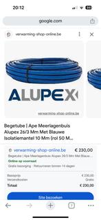 5 rollen 50 meter 26/3 geïsoleerd, Ophalen, Nieuw