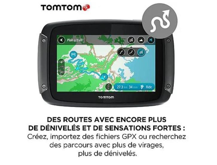 GPS MOTO TOMTOM RIDER 500, Motoren, Accessoires | Navigatiesystemen, Zo goed als nieuw, Ophalen of Verzenden